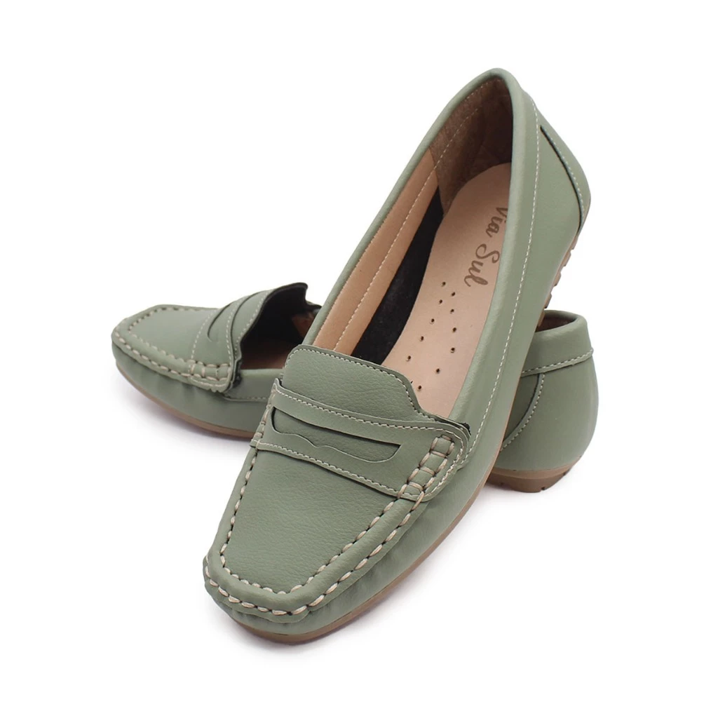 MOCASSIM FEMININO CASUAL SLIPPER CONFORTAVEL MACIO LEVE - Imagem 2
